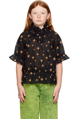 Mini Rodini Kids Black Stars Blouse