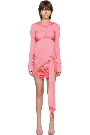 The Attico Pink Fran Minidress