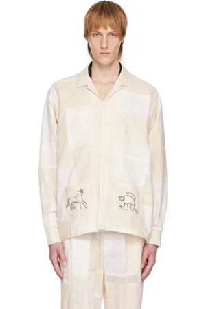 HARAGO Beige Embroidered Jacket