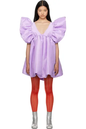Kika Vargas Purple Adri Minidress