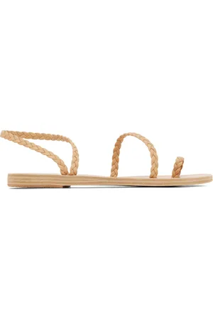 Ancient Greek Sandals Tan Eleftheria Sandals