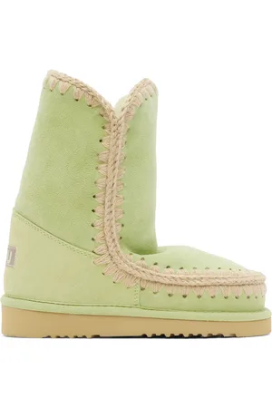 Mou SSENSE Exclusive Green 24 Boots
