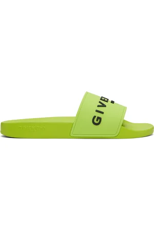 Givenchy Green Paris Slides