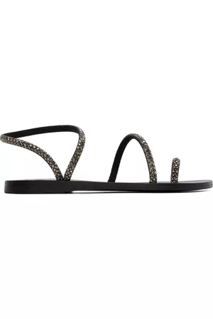 Ancient Greek Sandals Apli Eleftheria Crystals Sandals