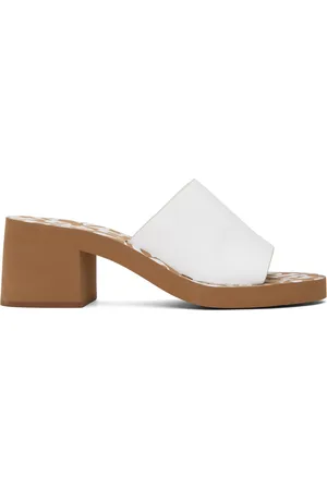 See by Chloé White Essie Sandals