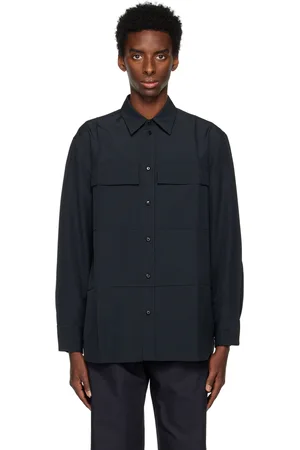 Jil Sander Black Button Up Shirt