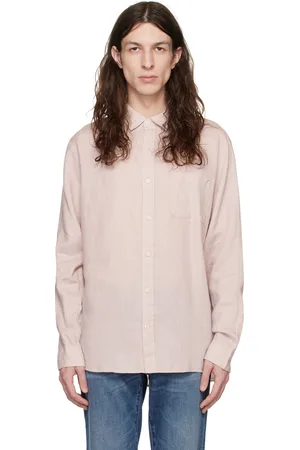 Vince Pink Pocket Shirt