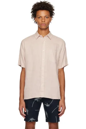 Vince Pink Pocket Shirt
