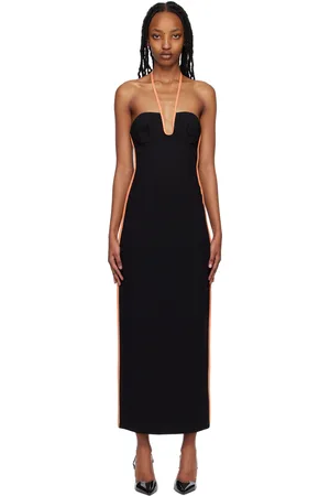 Paris Georgia Black Nassia Midi Dress