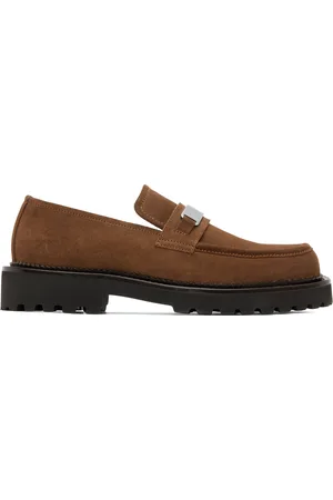 Filippa K Men Loafers - Brown Square Toe Loafers