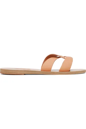 Ancient Greek Sandals Tan Desmos Sandals
