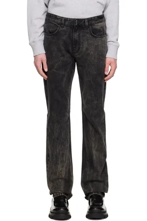 Givenchy Men Jeans - Black Marbled Jeans