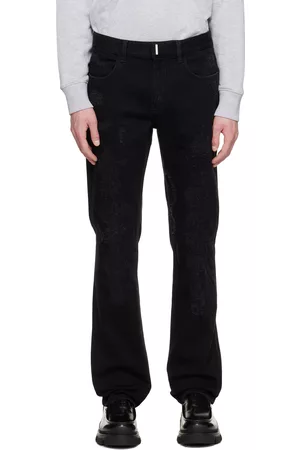 Givenchy Black Distressed Jeans