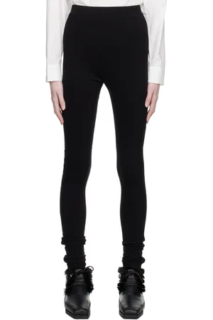 Totême Black Zip Leggings