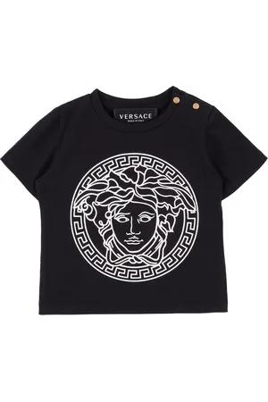 Versace T-shirts - Baby Black Medusa T-Shirt