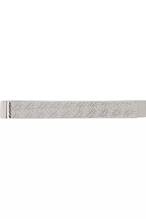 Burberry Palladium-Plated Tie Clip