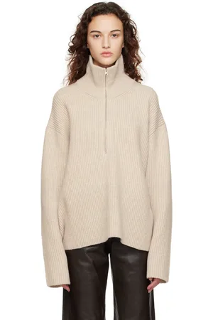 Teurn Studios SSENSE Exclusive Beige Turtleneck
