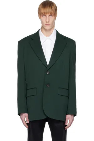 Maison Margiela Green Padded Blazer