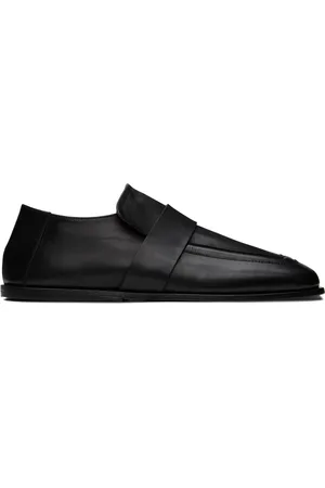 MARSÈLL Men Loafers - Black Spatola Loafers