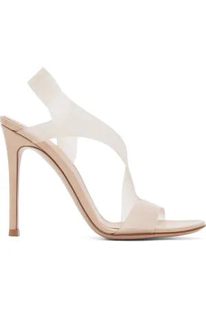 Gianvito Rossi Beige Metropolis Heeled Sandals