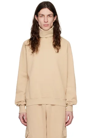 Les Tien Beige Raglan Turtleneck