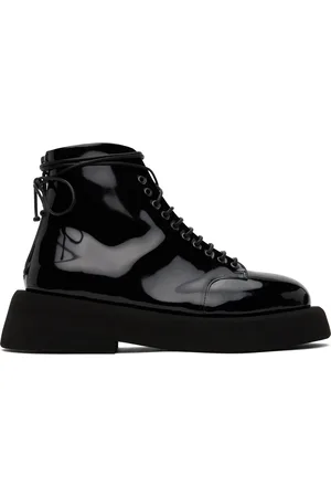 MARSÈLL Black Gomme Gommellone Boots