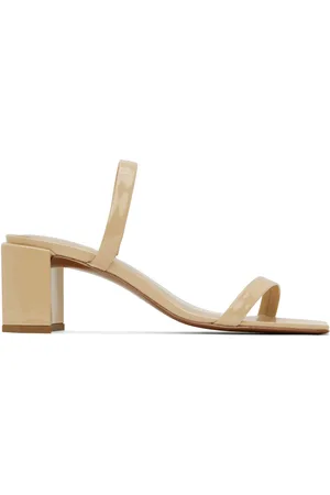 By Far Beige Tanya Sandals