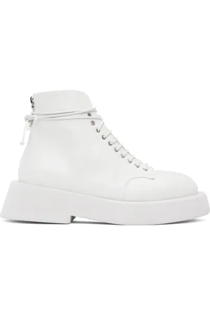 MARSÈLL White Gomme Gommellone Boots