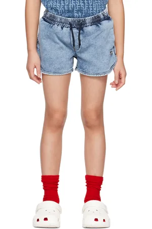 Diesel Kids Blue Prazox Denim Shorts