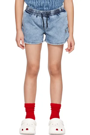 Diesel Kids Blue Prazox Denim Shorts