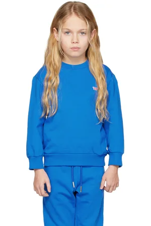 Diesel Kids Blue Lsfort Sweatshirt