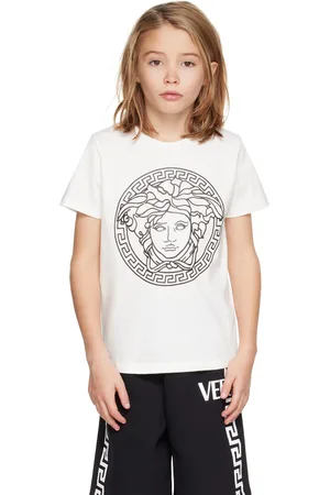 VERSACE T-shirts - Kids White Medusa T-Shirt