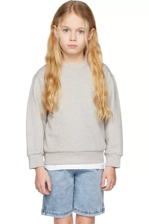 Diesel Kids Gray Lsfort Sweatshirt