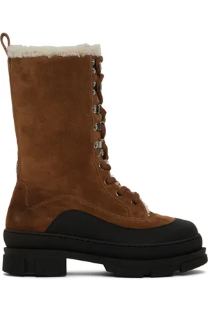 Jimmy Choo Tan Aldea Boots