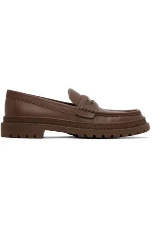 Coach Brown Coin Loafers