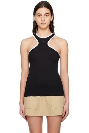 pushBUTTON Racer Back Tank Top