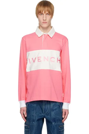 Givenchy Pink Embroidered Polo
