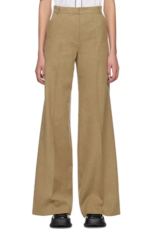 pushBUTTON Wide-Legs Trousers