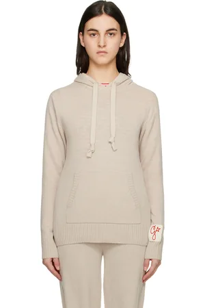 Golden Goose Beige Patch Hoodie