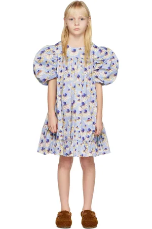 Kika Vargas SSENSE Exclusive Kids Blue Gina Dress