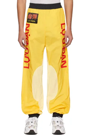 LU’U DAN Yellow Patch Lounge Pants