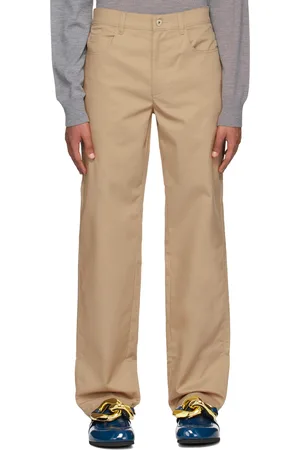 J.W.Anderson Beige Five-Pocket Trousers