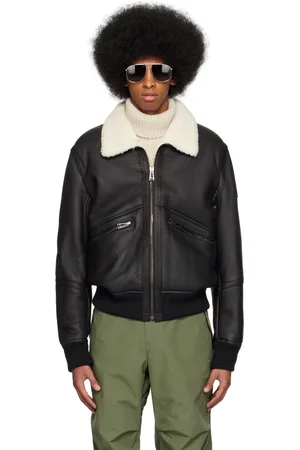 Belstaff Black Tracer Shearling Jacket