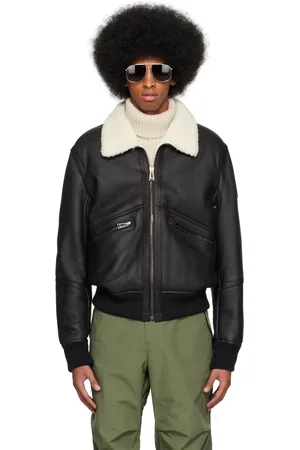 Belstaff Black Tracer Shearling Jacket