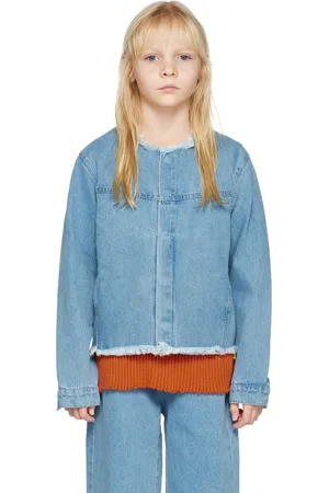 M’A Kids Kids Blue Loose Denim Jacket
