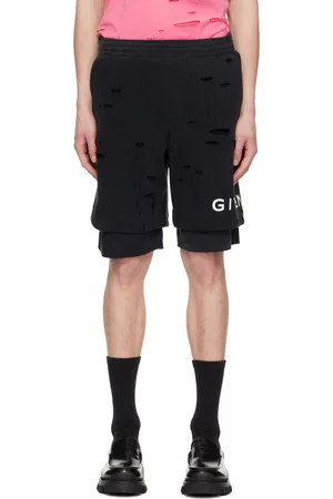 Givenchy Black Archetype Shorts
