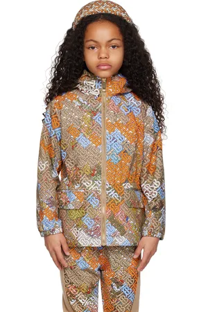 Burberry Kids Beige Monogram Jacket