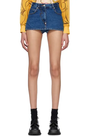 pushBUTTON SSENSE Exclusive Blue Denim Skort