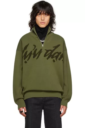 LU’U DAN SSENSE Exclusive Half-Zip Sweater