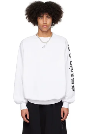 LU’U DAN SSENSE Exclusive White Oversized Sweatshirt